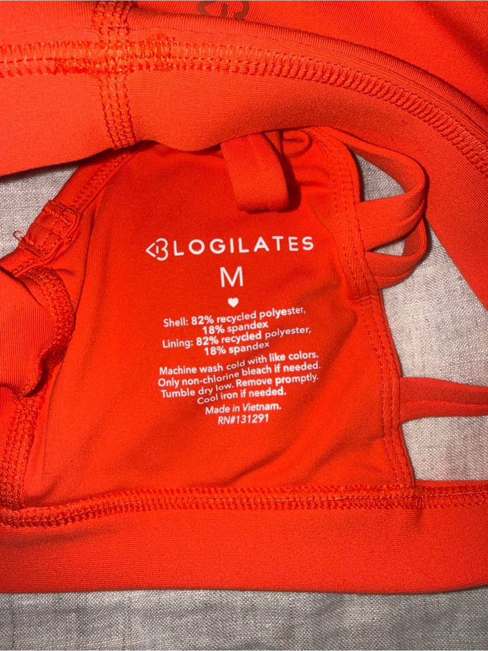 Blogilates Crisscross Back sports bra - Picture 3 of 3